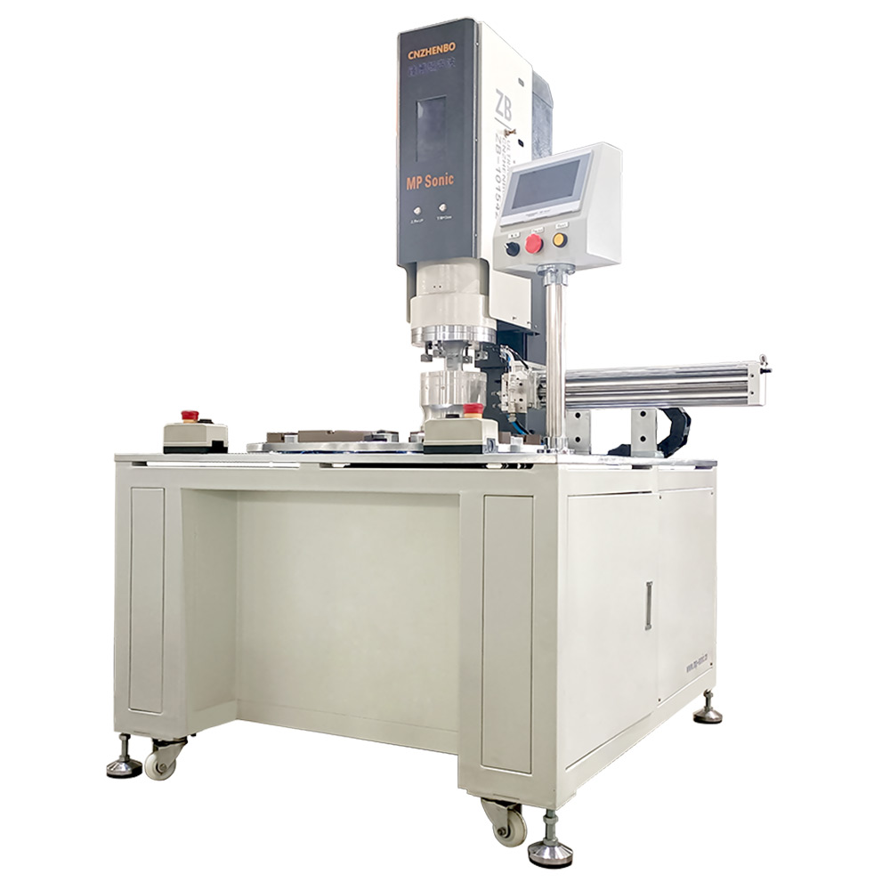 Rotary Table Indexed Ultrasonic Welding Machinw